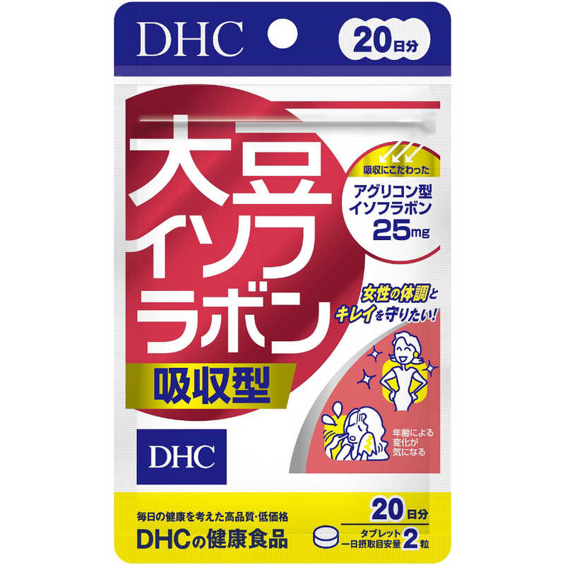 DHC DHC DHC（ディーエイチシー） 20日大豆イソフラボン吸収型（40粒） 栄養補助食品   
