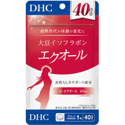 DHC 40日 大豆イソフラボンエクオール 40粒 の通販 - カテゴリ：日用品 