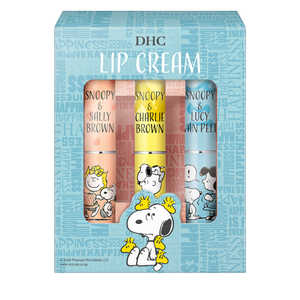 DHC 薬用リップクリーム(スヌーピー)3本セット［医薬部外品］ リップ3ホンスヌーピー