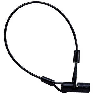 ニッコー ヘルメットワイヤーロック(ブラック) ブラック N271W400BK-P