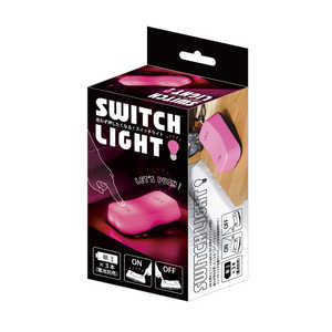 東洋ケース ビックなスイッチ型LEDライト ピンク SWLPK