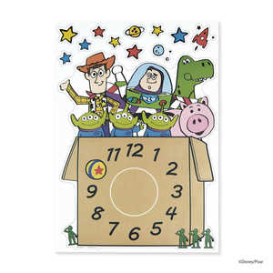 東洋ケース WALL CLOCK STICKER Disney 壁時計 03トイ・ストーリー DISNEYWALL 東洋ケース WALL CLOCK STICKER Disney 壁時計 03トイ・ストーリー DISNEYWALL