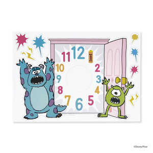東洋ケース WALL CLOCK STICKER Disney 壁時計 04モンスターズ・インク DISNEYWALL 東洋ケース WALL CLOCK STICKER Disney 壁時計 04モンスターズ・インク DISNEYWALL