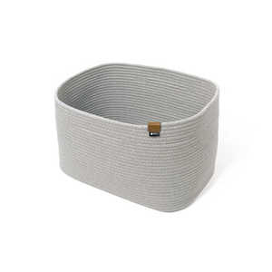 東洋ケース rope square box バスケット ライトグレー MOCRPSB 東洋ケース rope square box バスケット ライトグレー MOCRPSB