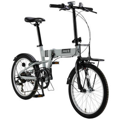 ジープ 20インチ 折り畳み自転車 ライトグレー LIGHT GRAY LIGHT GRAY 