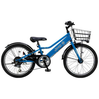 ジープ 20インチ オートライトジュニアサイクル ブルー BLUE
