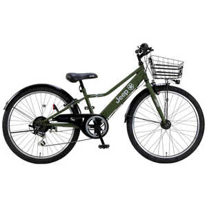 ジープ 24型 オートライトジュニアサイクル オリーブ OLIVE 【組立商品につき返品不可】 25JE-24S ジープ 24型 オートライトジュニアサイクル オリーブ OLIVE 【組立商品につき返品不可】 25JE-24S