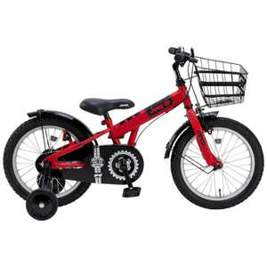 ジープ 16型 キッズサイクル レッド RED 【組立商品につき返品不可】 25JE-16G ジープ 16型 キッズサイクル レッド RED 【組立商品につき返品不可】 25JE-16G