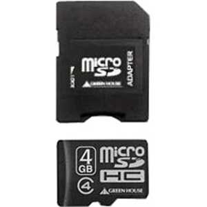 ꡼ϥ microSDHC꡼(SDHCѴץդ/ɿ) Class4б/4GB GH-SDMRHC4G4?