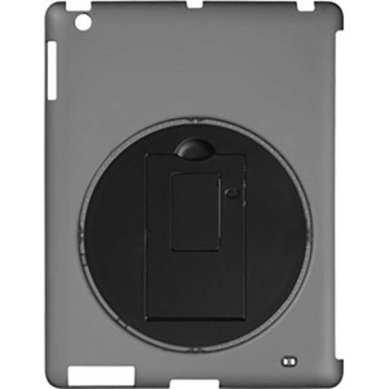 グリーンハウス グリーンハウス iPad Retina/新しいiPad用 回転スタンド付きシェルカバー (ブラック) GH-CA-IPADRK GH-CA-IPADRK