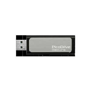 グリーンハウス USBメモリ PicoDrive シルバー [4GB /USB3.0 /USB TypeA /スライド式] GH-UF3SR4G