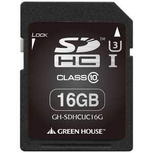 グリーンハウス SDHCカード GH-SDHCUC16G
