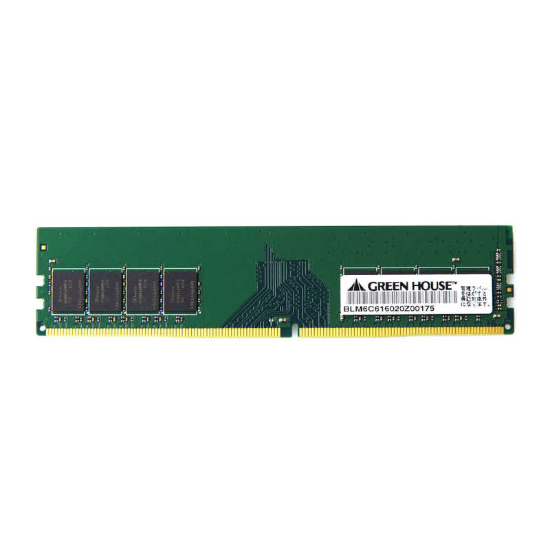 グリーンハウス グリーンハウス 増設用メモリ デスクトップ用 PC4-17000 DDR4-2133MHz対応[DIMM DDR4 /16GB /1枚] GH-DRF2133-16GB [DIMM DDR4 /16GB /1枚] GH-DRF2133-16GB [DIMM DDR4 /16GB /1枚]