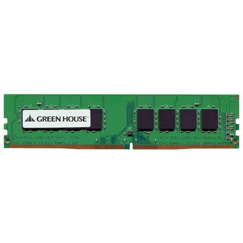 グリーンハウス グリーンハウス 【アウトレット】増設用メモリ デスクトップ用 PC4-19200 DDR4 2400MHz対応[DIMM DDR4 /4GB /1枚] GH-DRF2400-4GB [DIMM DDR4 /4GB /1枚] GH-DRF2400-4GB [DIMM DDR4 /4GB /1枚]