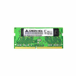 グリーンハウス 増設用メモリ PC4-19200（DDR4 2400MHz）対応ノートパソコン用[SO-DIMM DDR4 /4GB /1枚] GH-DNF2400-4GB [SO-DIMM DDR4 /4GB /1枚]