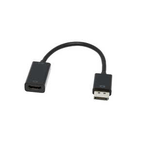 グリーンハウス DisplayPort ＞ HDMI 変換アダプタ GH-DAHDA15-BK