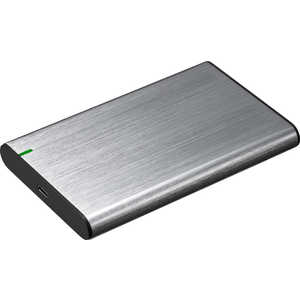 グリーンハウス HDD/SSDケース USB-C＋USB-A接続 (Windows11対応/Mac) シルバー [2.5インチ対応 /SATA /1台] GH-HDCU325A-SV シルバー