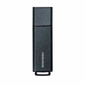 グリーンハウス USB3.1 Gen1メモリｰ 高速モデル 256GB ブラック GH-UFY3XA256GBK