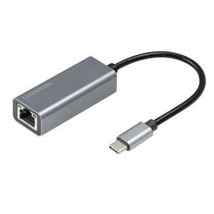 グリーンハウス USB Type-C LANアダプタ GH-ULACB-GY グリーンハウス USB Type-C LANアダプタ GH-ULACB-GY