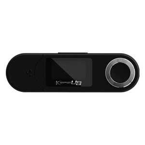グリーンハウス MP3プレーヤー KANA UB(32GB) ブラック GH-KANAUB32-BK