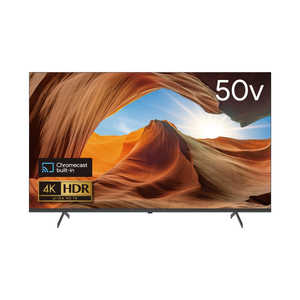グリーンハウス 液晶テレビ [ 50V型 / Bluetooth対応 /4K対応 / HDR対応 / YouTube 対応 / Google TV搭載 ] GH-GTV50AS-BK