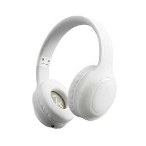 グリーンハウス ワイヤレスヘッドホン ホワイト ［Bluetooth対応］ GH-HPBB-WH
