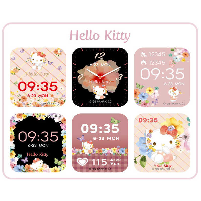 グリーンハウス グリーンハウス サンリオキャラクターズ スマートウォッチ ハローキティ GH-SMWL-KT GH-SMWL-KT