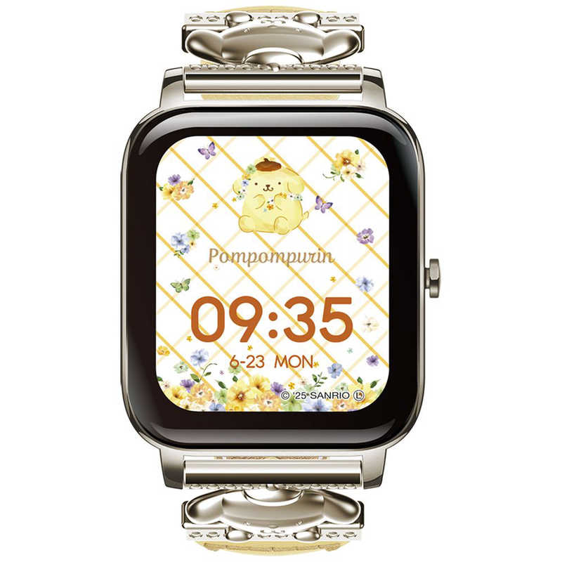 グリーンハウス グリーンハウス サンリオキャラクターズ スマートウォッチ ポムポムプリン GH-SMWL-PN GH-SMWL-PN