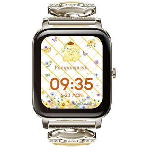グリーンハウス サンリオキャラクターズ スマートウォッチ ポムポムプリン GH-SMWL-PN