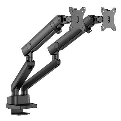 グリーンハウス 2画面メカニカルスプリング式ディスプレイ用アーム 4軸モデル 取り寄せ商品 グリーンハウス 液晶モニターアーム メカニカルスプリング 2画面