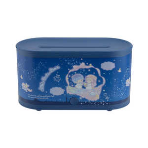 グリーンハウス ミニフレイム加湿器 リトルツインスターズ ［超音波式］ GH-UHFA-TS