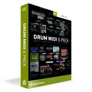 ץȥե塼㡼ǥ DRUM MIDI 6PACK Toontrack Music DMD6P