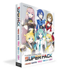 クリプトンフューチャーメディア PIAPRO CHARACTERS SUPER PACK/ PACKAGE ［Win・Mac用］ PPCSPP