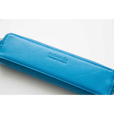 TTC コンサイス CADAQUES カダケス 本革ペンケース ブルー CADAQUES