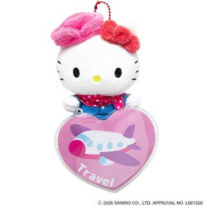 サンリオ ぬいぐるみネームタグ バゲッジタグ ハローキティ LSA016-KT