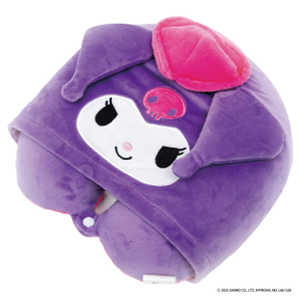 TTC コンサイス サンリオ フード付き ネックピロー クロミ LSA018-KU