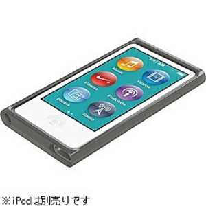 TUNEWEAR iPod nano 7G専用SOFTSHELLケース(スモーク) [iPod nano 第7世代] TUN-IP-000234
