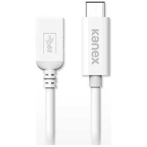 KANEX 0.2m[メス USB-A→USB-C オス]変換アダプタ 充電 KNX-OT-000015