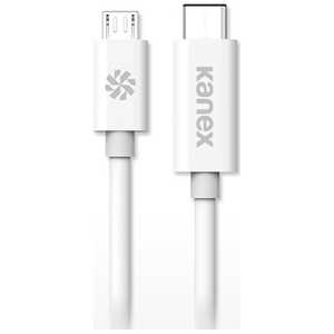 KANEX 1.2m[USB-C ⇔ micro USB]ケーブル 充電･転送 KNXOT000019