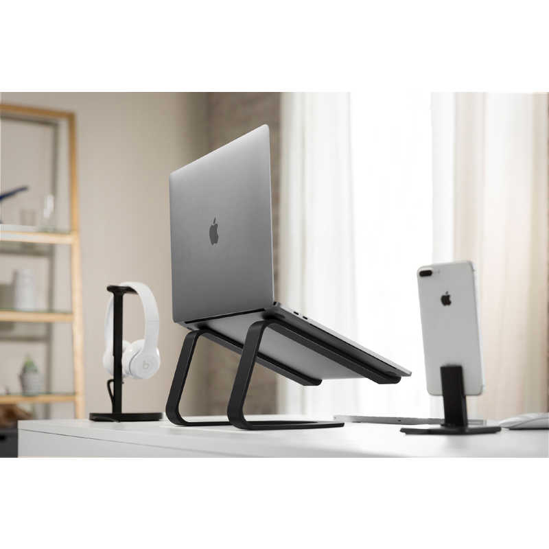 TWELVESOUTH TWELVESOUTH Curve Stand for MacBook MacBookスタンド ブラック TWS-ST-000056 TWS-ST-000056