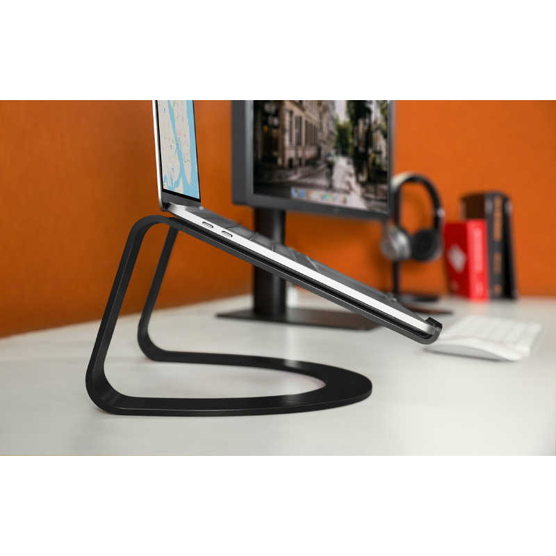 TWELVESOUTH TWELVESOUTH Curve Stand for MacBook MacBookスタンド ブラック TWS-ST-000056 TWS-ST-000056