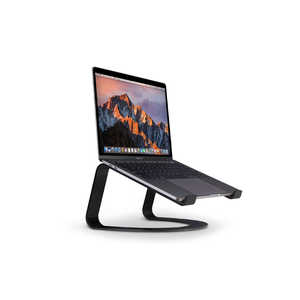 ＜コジマ＞ TWELVESOUTH Curve Stand for MacBook MacBookスタンド ブラック ブラック TWSST000056画像