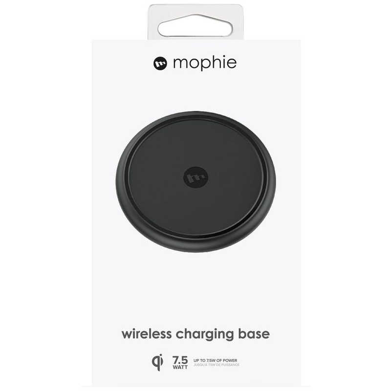MOPHIE MOPHIE ワイヤレス充電器[Qi対応]MOPHIE WIRELESS CHARGING BASE ブラック MOPPH000159 MOPPH000159