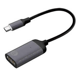 TUNEWEAR TUNWEAR USB-C to HDMI v2.0 4K UHDTV スペースグレイ TUNOT000053