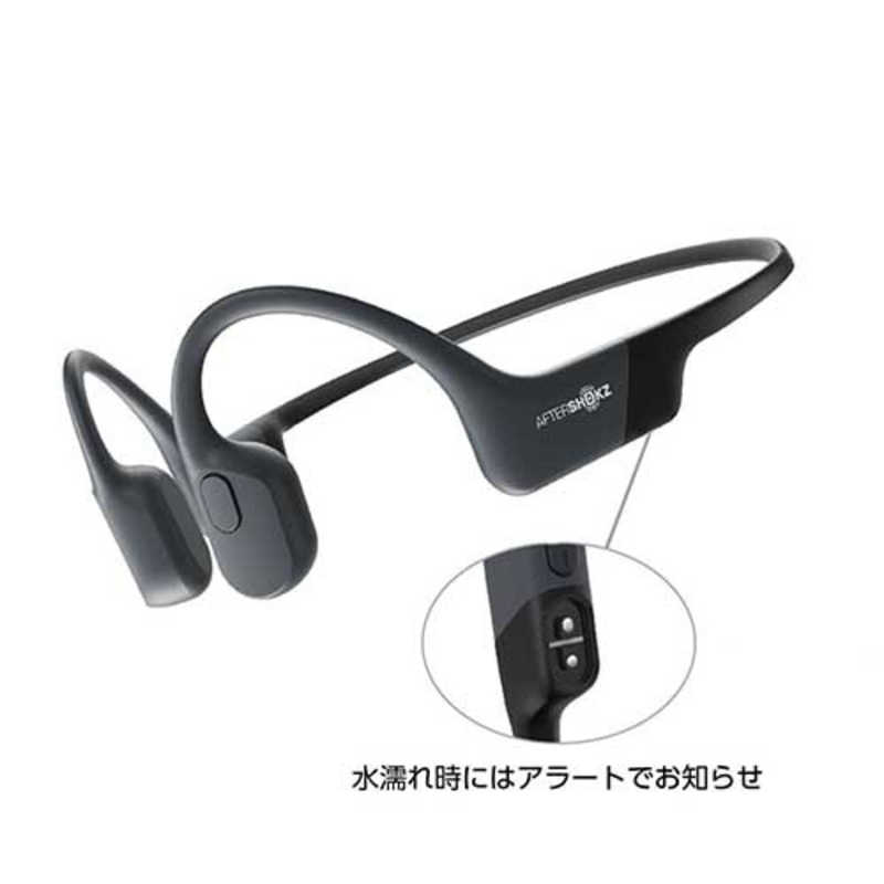 ＳＨＯＫＺ ＳＨＯＫＺ ブルートゥースイヤホン 耳かけ型 Aeropex Play コズミックブラック [リモコン・マイク対応 骨伝導 Bluetooth] AFT-EP-000019 AFT-EP-000019
