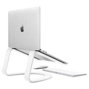 ＜コジマ＞ TWELVESOUTH CurveSE MacBookスタンド ホワイト ホワイト TWSST000062画像