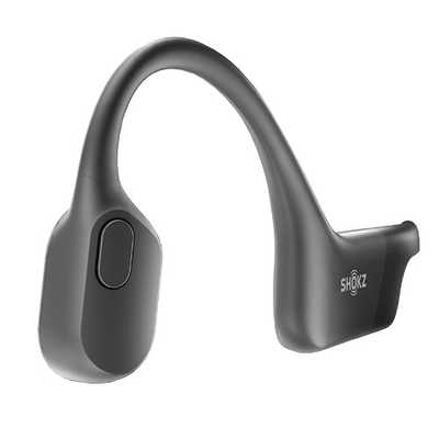 ＳＨＯＫＺ 骨伝導イヤホン ブラック [マイク対応 /骨伝導 /Bluetooth ...