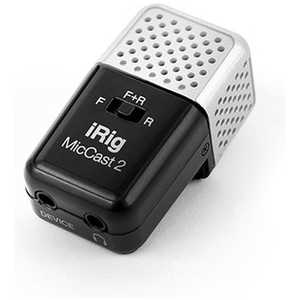 IKMULTIMEDIA タブレットPC / スマホ用 マイク iRig Mic Cast 2(Android/iOS対応) IKM-OT-000080N IKMULTIMEDIA タブレットPC / スマホ用 マイク iRig Mic Cast 2(Android/iOS対応) IKM-OT-000080N