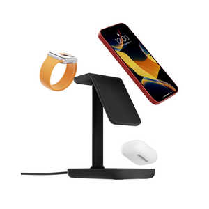 TWELVESOUTH 3-in-1ワイヤレス充電器 Twelve South HiRise 3 - Black HiRise 3 Black TWSST000072