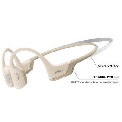SHOKZ ブルートゥースイヤホン OpenRun Pro Mini ベージュ SHOKZ ブルートゥースイヤホン OpenRun Pro Mini ベージュ
